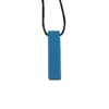 Reverse face of a Blue Brick Chew Necklace
