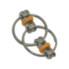 Fidgi-Flip sensory fiddle Toy with yellow bands