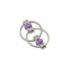 Fidgi-Flip Fiddle Toy with purple bands