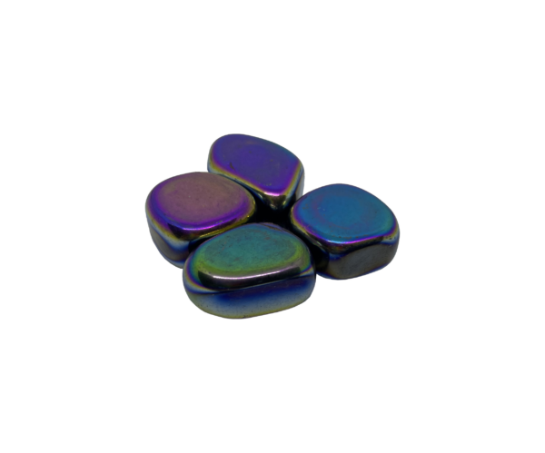 magnabobs fiddle toys, set of 4  magnetic rainbow stones