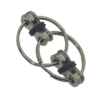 Fidgi-Flip Fiddle Toy with black bands