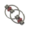 Fidgi-Flip Fiddle Toy with red bands