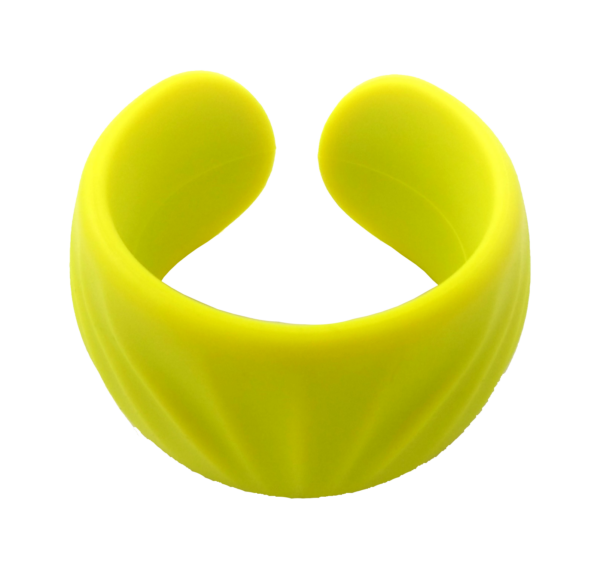 Ripple Bracelet chew in banana yellow