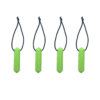 4 pack of green Zip Chews