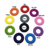 Ring chew necklace colour range with labels