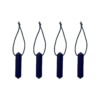 4 pack of navy Zip Chews
