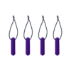 4 pack of purple Zip Chews