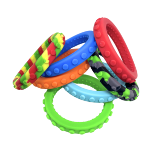 Brick chew bracelets colour range pile adhd autism sensory chew necklace