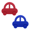 red and blue car chew necklaces sensory oojamabobs