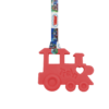 Red train chew necklace sensory oojamabobs autism adhd lanyard thomas