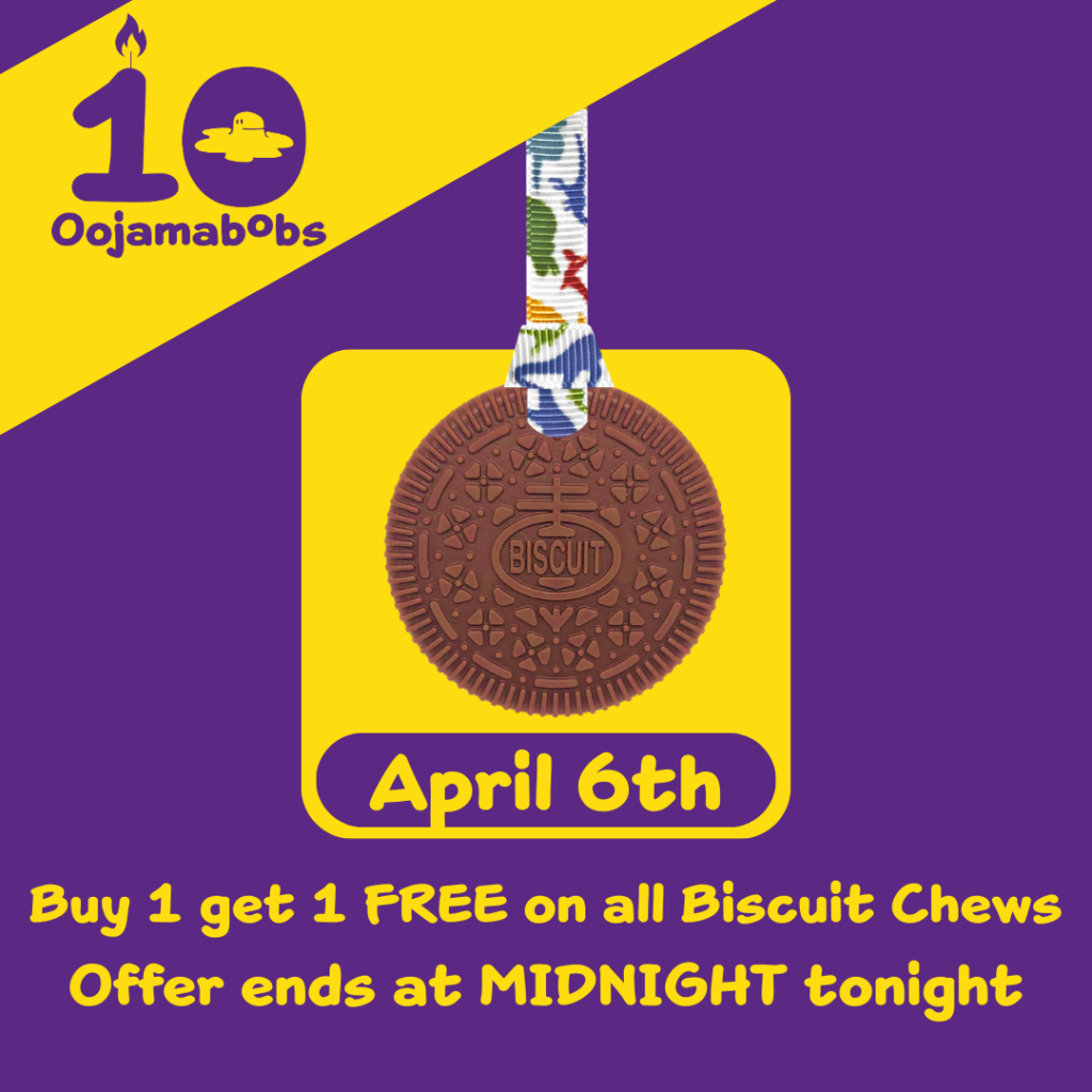 special offer biscuit chew necklace sensory oojamabobs adhd autism autistic