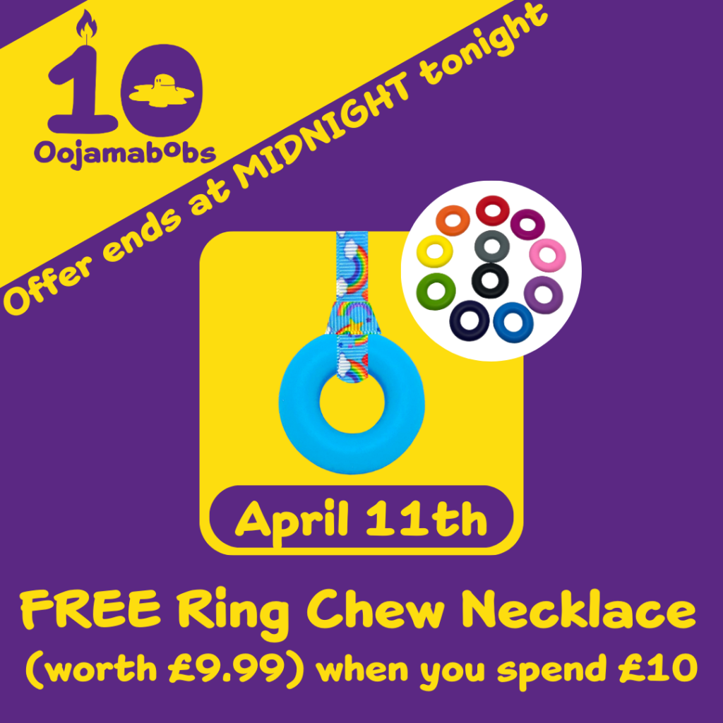 special offer ring chew necklace sensory oojamabobs adhd autism autistic