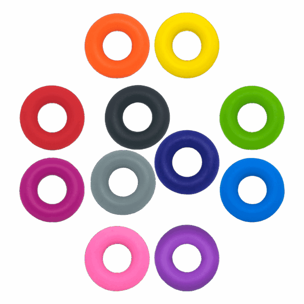 11 Ring chews full colour range sensory oojamabobs