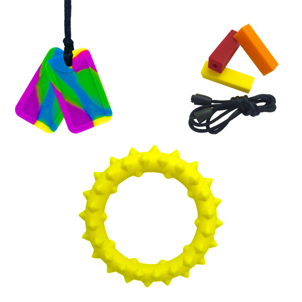 Super softies chew set dog tags squidglet chew bracelet chewb necklace kit